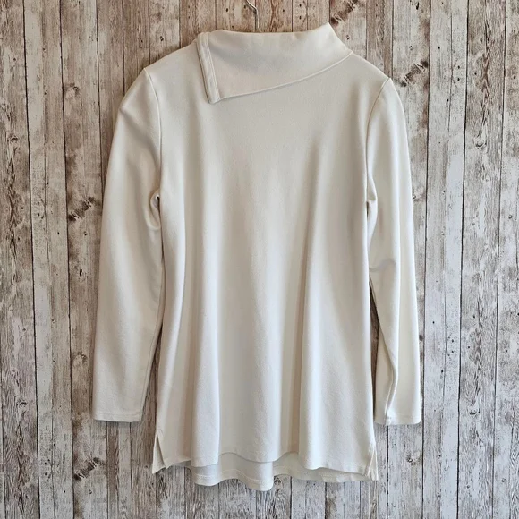 Women's Jones New York Blouse, tunic, S, Off White - Picture 11 of 11